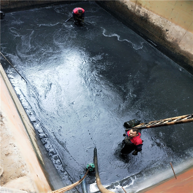 叶县废水池清理