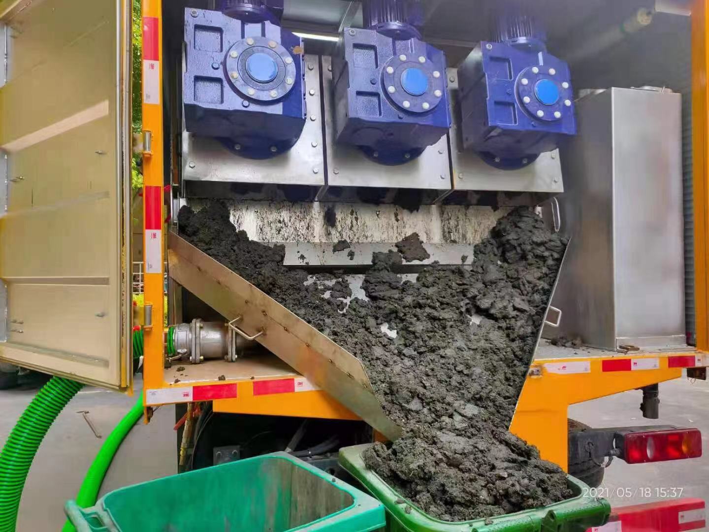 叶县化粪池清掏城市维护站-泥浆净化干湿分离处理